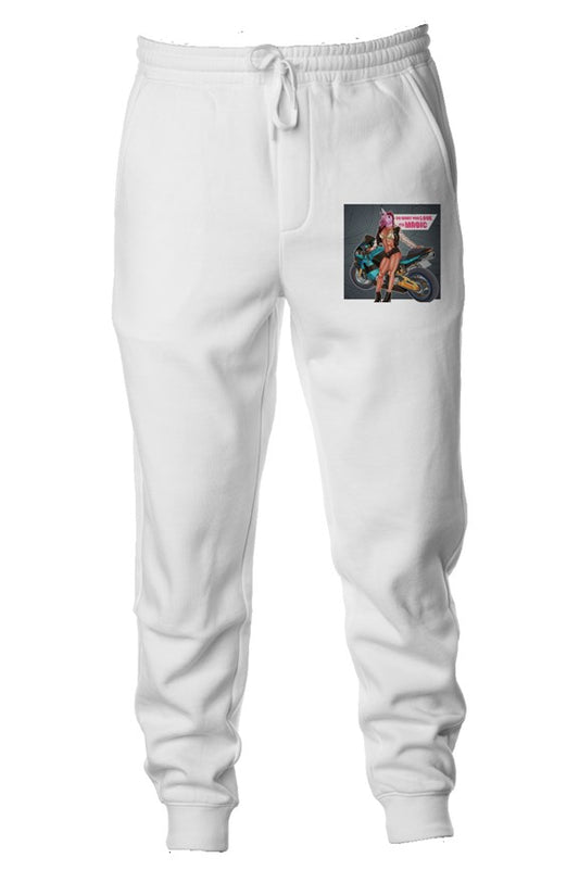 do what you love artic white Midweight Fleece Jogg