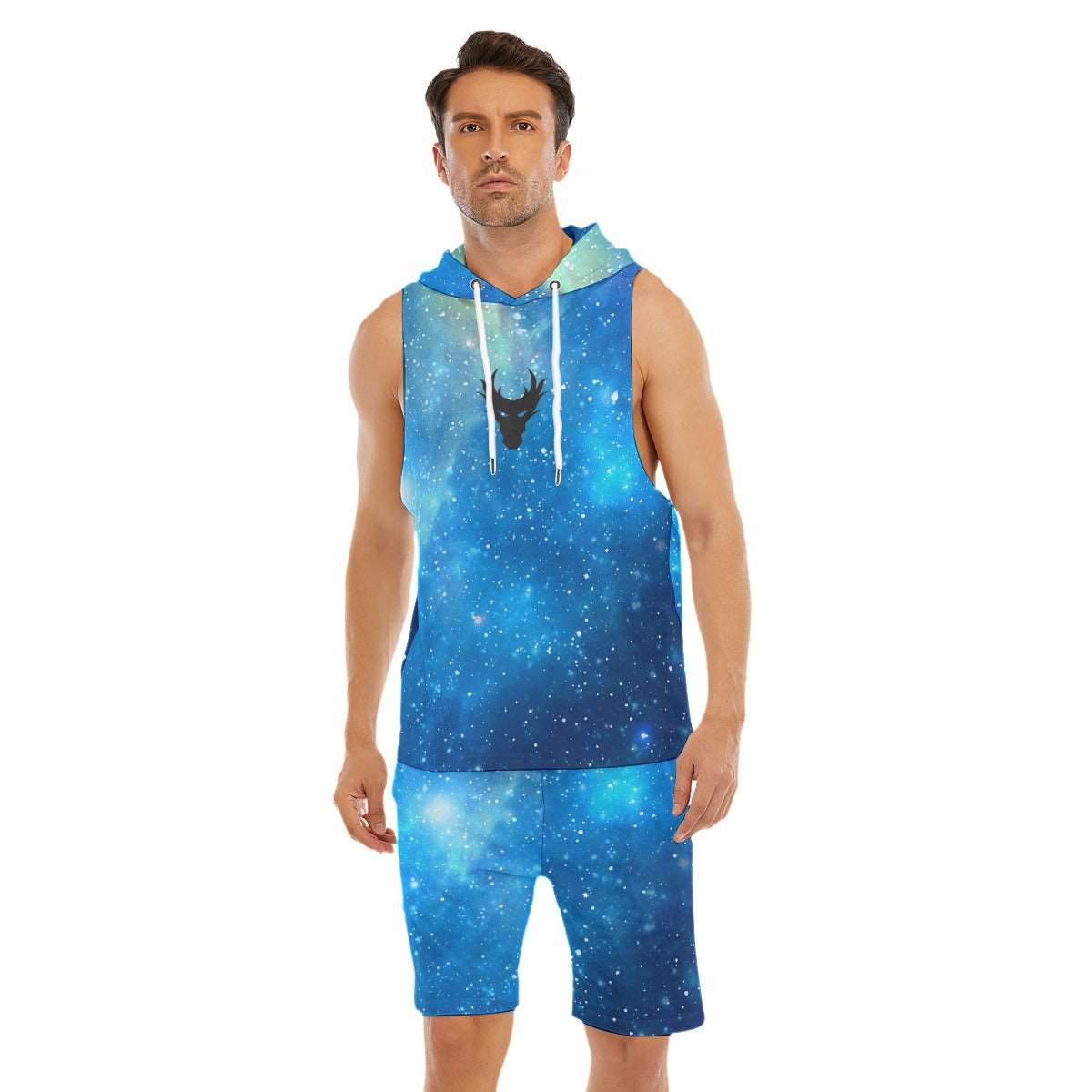 Dragon of the Universe Sleeveless Vest And Shorts Sets