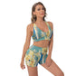 Message in a bottle Sports Bra and Shorts Set - AnimePhysique
