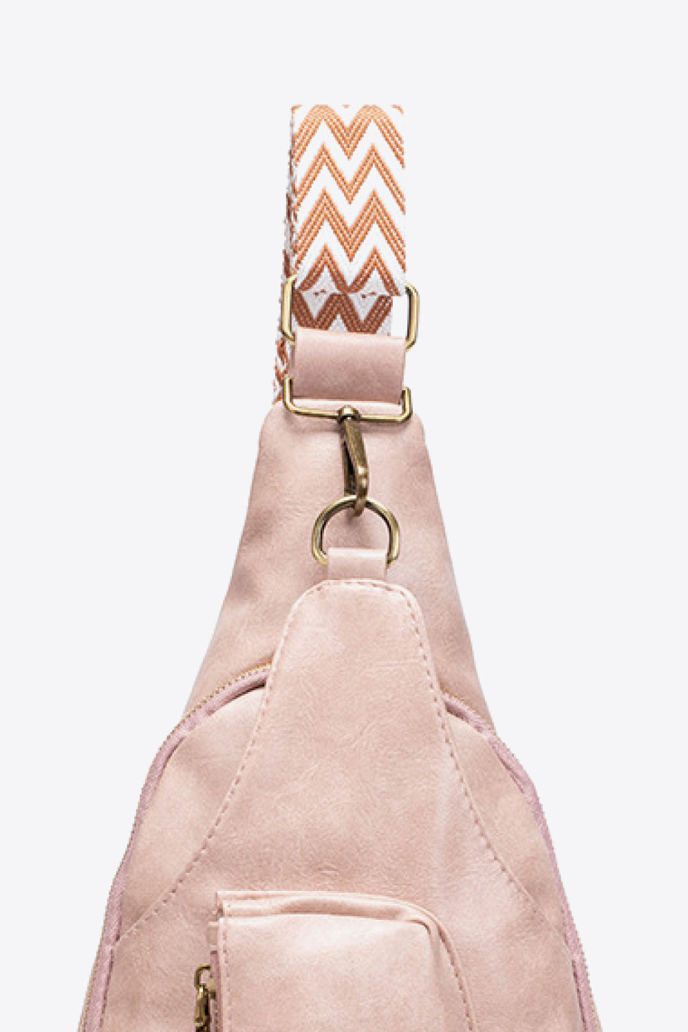 All The Feels Faux-Leather Sling Bag